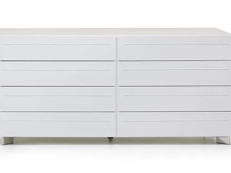 Cassettiera in Pelle Dyno Cattelan italia a prezzo Outlet