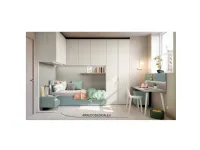 Cameretta in laminato materico 03b Doimo cityline scontata a PREZZI OUTLET