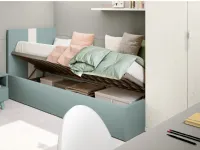 Cameretta in laminato materico 03b Doimo cityline scontata a PREZZI OUTLET
