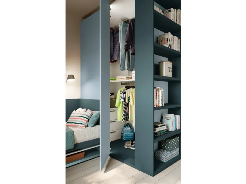 Cameretta 09b Doimo cityline letti a terra scontata
