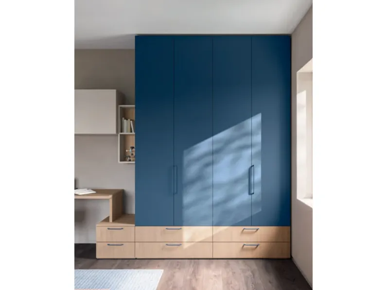 Cameretta A ponte 52 Mistral con letto a ponte in Offerta Outlet