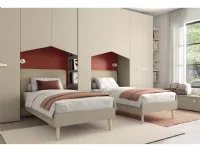 Cameretta C144 Colombini casa con letto a ponte a prezzo Outlet