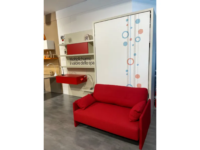 Cameretta Clei con letto una piazza e mezza
 in offerta