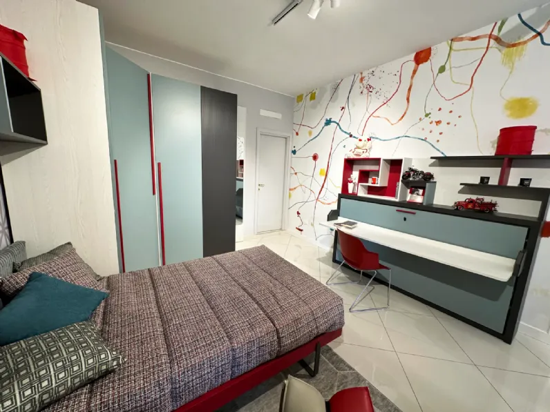 Cameretta in laccato opaco Cameretta clever 2 Clever scontata a PREZZI OUTLET