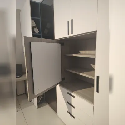 Cameretta Cameretta clever Clever in laminato materico in Offerta Outlet