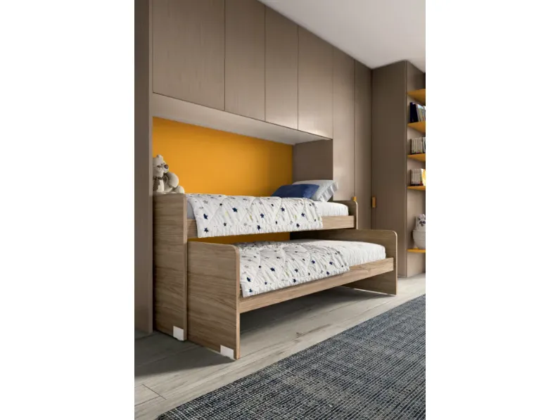 Cameretta con letto play pratico Zg mobili letti a terra in Offerta Outlet