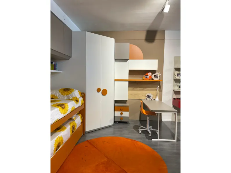 Cameretta in laminato opaco Cameretta Doimo cityline scontata a PREZZI OUTLET