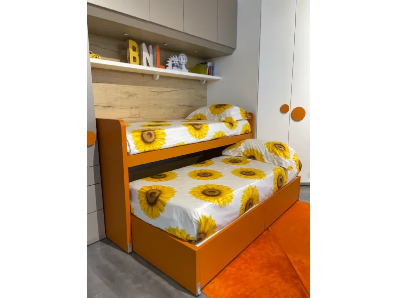 Cameretta in laminato opaco Cameretta Doimo cityline scontata a PREZZI OUTLET