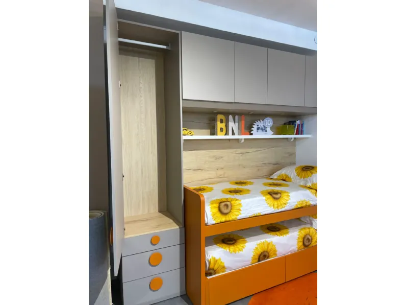 Cameretta in laminato opaco Cameretta Doimo cityline scontata a PREZZI OUTLET