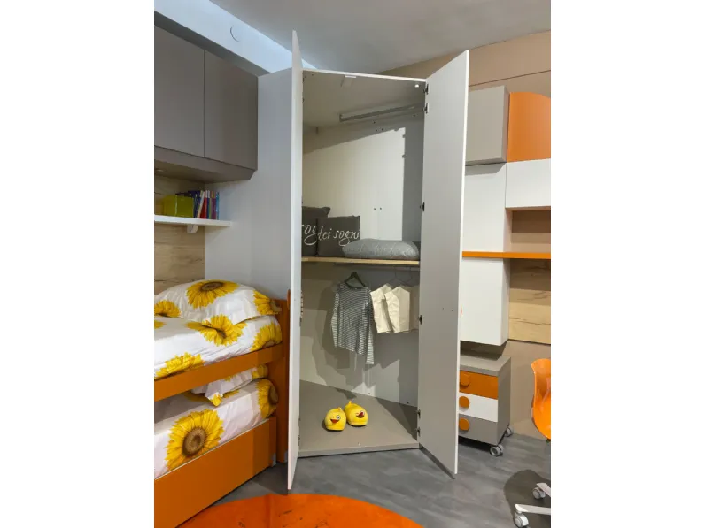 Cameretta in laminato opaco Cameretta Doimo cityline scontata a PREZZI OUTLET