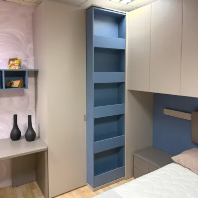 Cameretta Mistral con letto a ponte in Offerta Outlet