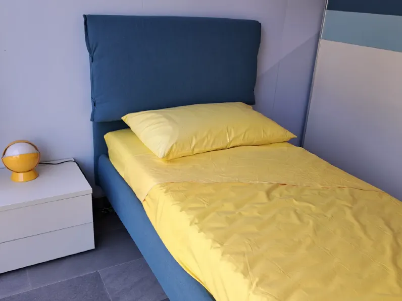 Cameretta moretti blu Moretti compact camerette letti a terra in Offerta Outlet