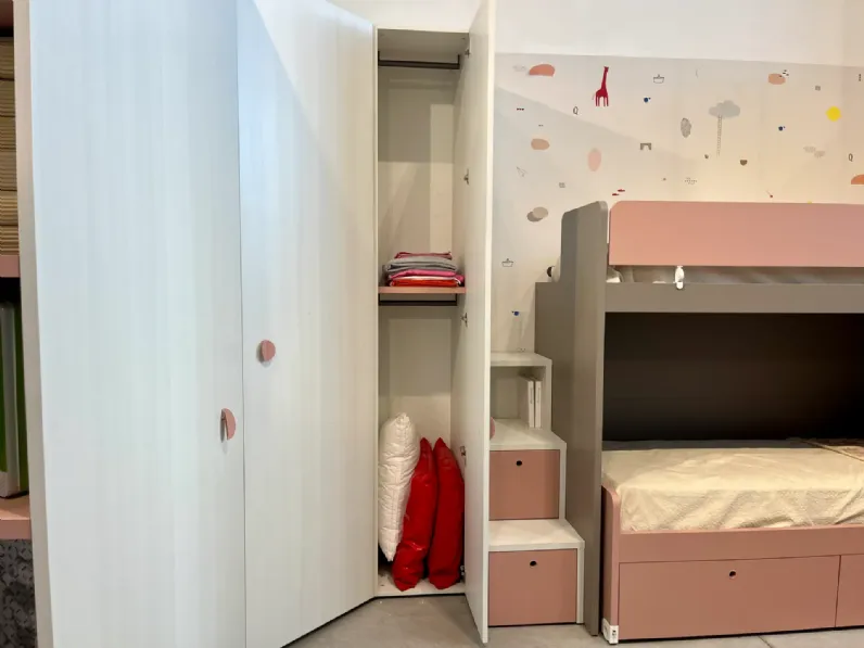 Cameretta nidi con letto a castello Nidi a PREZZI OUTLET