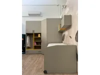 Cameretta salvaspazio con cabina armadio Moretti compact camerette con letti a scomparsa in offerta