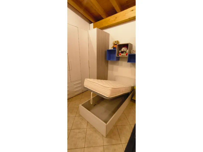 Cameretta smart San martino mobili letti a terra a prezzo Outlet