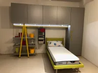 Cameretta Coast to coast Erba mobili con letto a ponte scontata