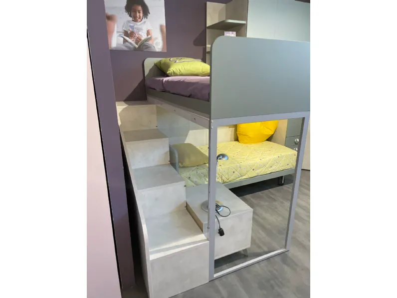 Cameretta Colombini casa in laminato opaco a prezzo Outlet