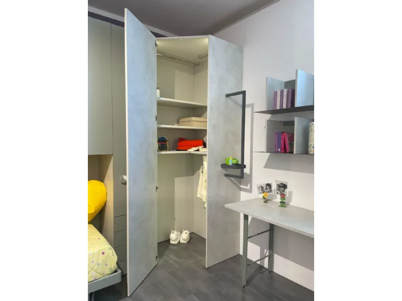 Cameretta Colombini casa in laminato opaco a prezzo Outlet