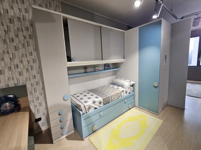 Cameretta Composizione l030 Doimo cityline con letto a castelloin offerta