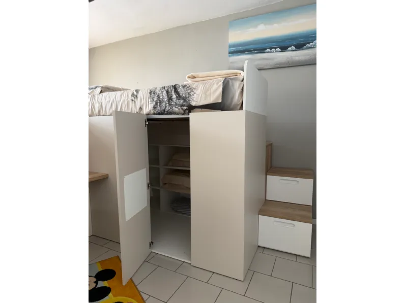 Cameretta in laminato opaco Container  Dielle scontata a PREZZI OUTLET