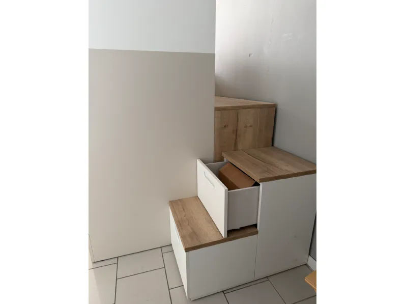 Cameretta in laminato opaco Container  Dielle scontata a PREZZI OUTLET