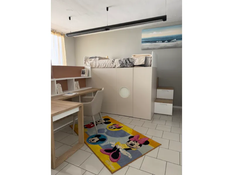 Cameretta in laminato opaco Container  Dielle scontata a PREZZI OUTLET
