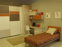 Cameretta in laminato opaco Armadio scorrevole Doimo cityline scontata a PREZZI OUTLET