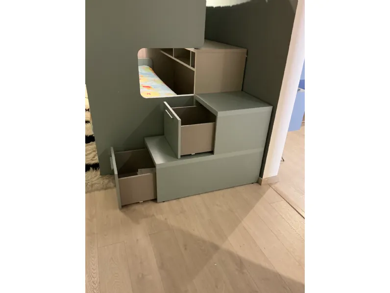 Cameretta Roy Doimo cityline in laminato opaco in Offerta Outlet