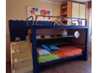 Cameretta Navigator Erba mobili con letto a soppalco in offerta