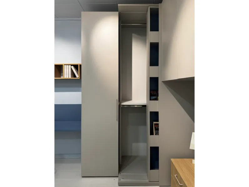 Cameretta Evo1 Mistral con letto una piazza e mezza
 in Offerta Outlet