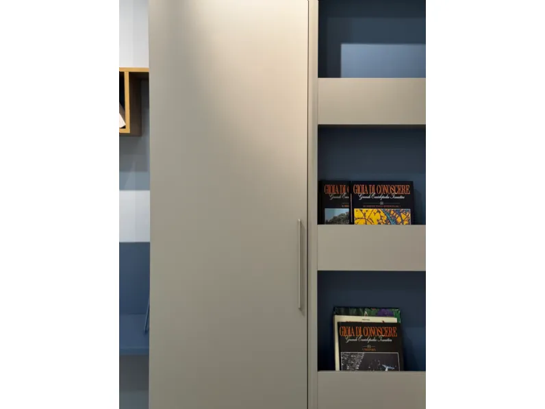 Cameretta Evo1 Mistral con letto una piazza e mezza
 in Offerta Outlet