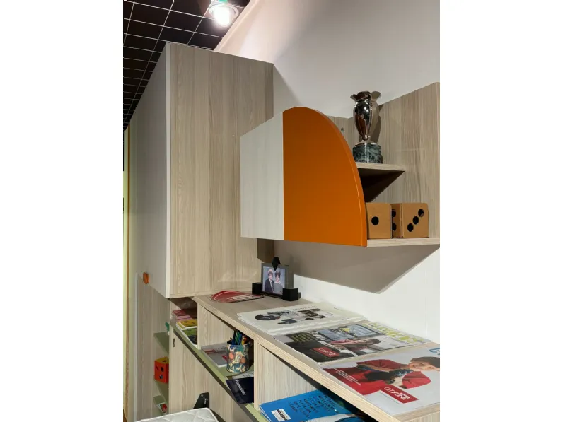 Cameretta Generazione z Doimo cityline con letti a scomparsa scontata