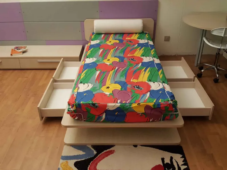 Letto moderno - NARDI - Homes - a cassetti / per bambini / per bimba