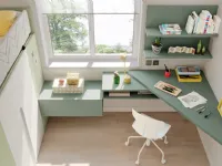 Cameretta 10b Doimo cityline con letto a soppalco scontata