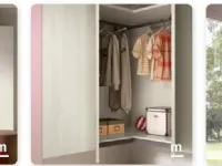Cameretta Moretti compact camerette Cameretta a ponte con libreria k119 SCONTATA a PREZZI OUTLET