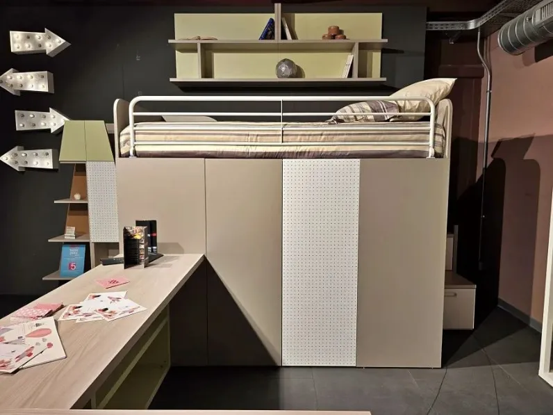 Cameretta con soppalco dielle container Dielle SCONTATA