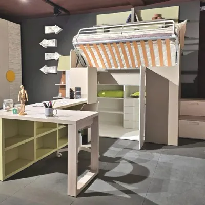 Cameretta con soppalco dielle container Dielle SCONTATA