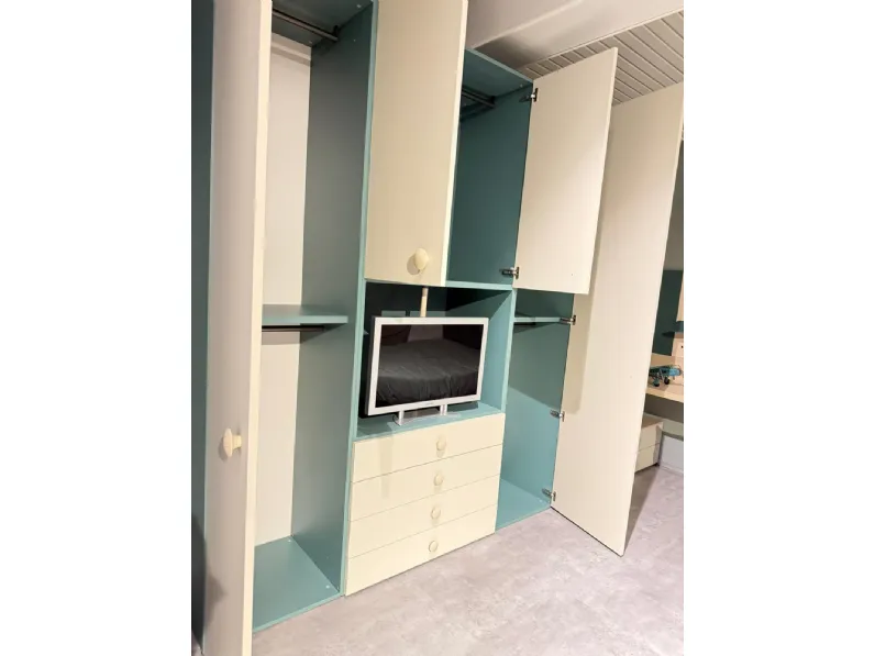 Cameretta con porta tv Nidi con un ribasso imbattibile