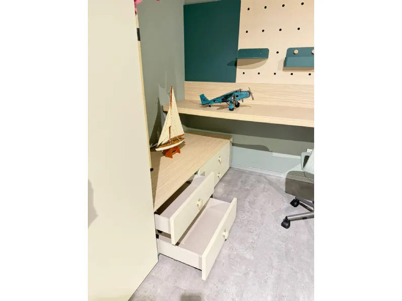 Cameretta con porta tv Nidi con un ribasso imbattibile