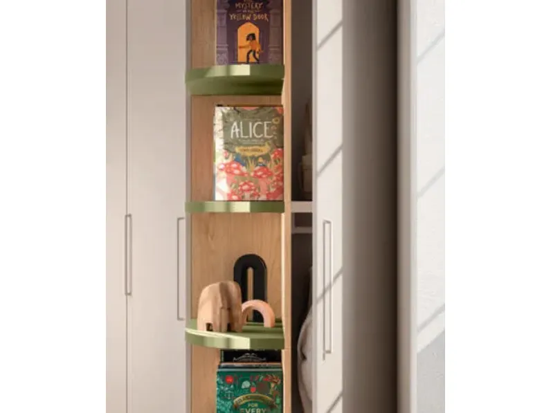 Cameretta ponte 47 Mistral in laminato opaco in Offerta Outlet