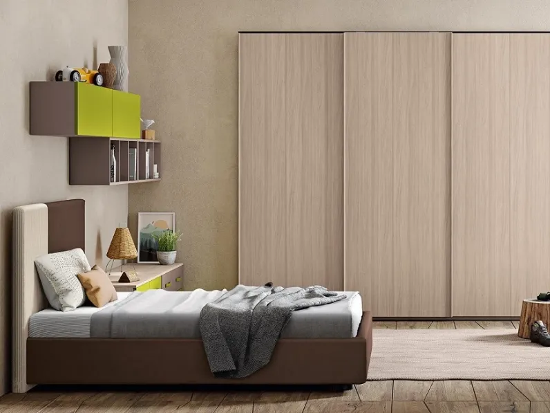 Cameretta Omnias Gruppo silwood con letto una piazza e mezza
 in offerta