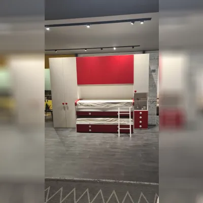 Cameretta Sa165 cameretta bera kids pompeano Collezione esclusiva a PREZZI OUTLET