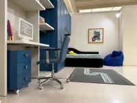 Cameretta Vogue Moretti compact camerette con letto a ponte a prezzo scontato