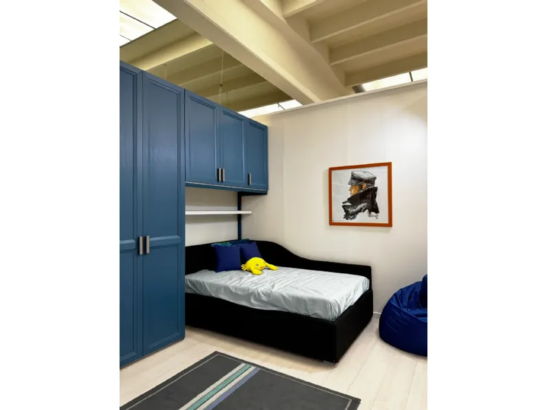Cameretta Vogue Moretti compact camerette con letto a ponte a prezzo scontato