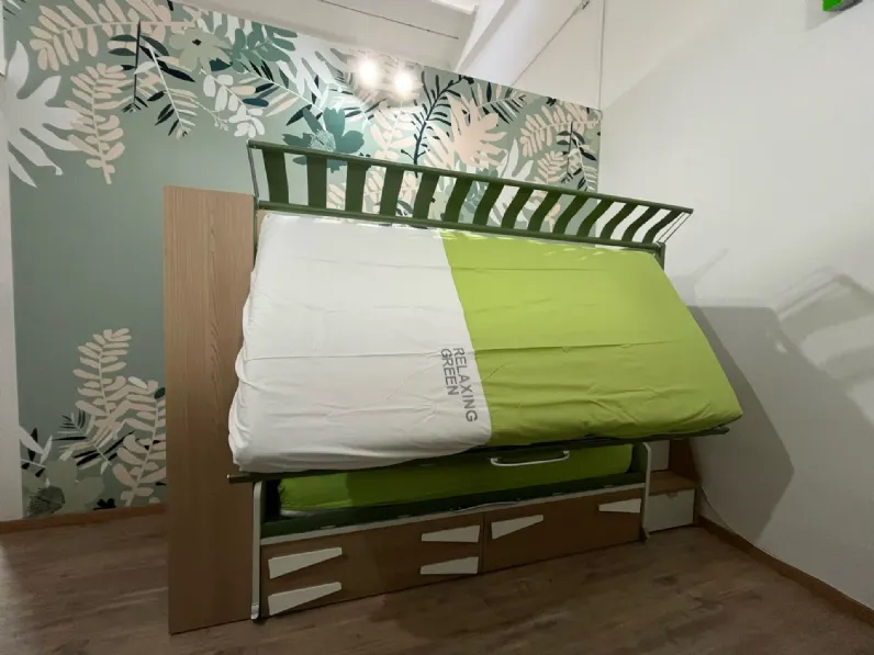 Cameretta Letto a castello level flow Moretti compact camerette con letto a castello scontata