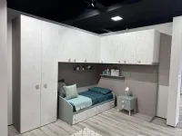 Cameretta Momenti febal casa  Febal in laminato opaco a prezzo Outlet