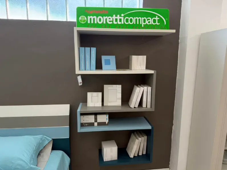Cameretta con armadio scorrevole Moretti compact camerette a PREZZI OUTLET