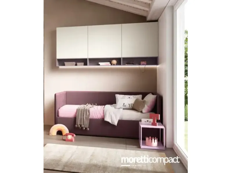 Cameretta divano letto e box k106  Moretti compact camerette con uno sconto imbattibile