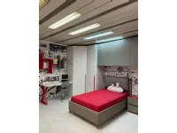 Cameretta in laccato opaco Moretti compact camerette scontata a PREZZI OUTLET