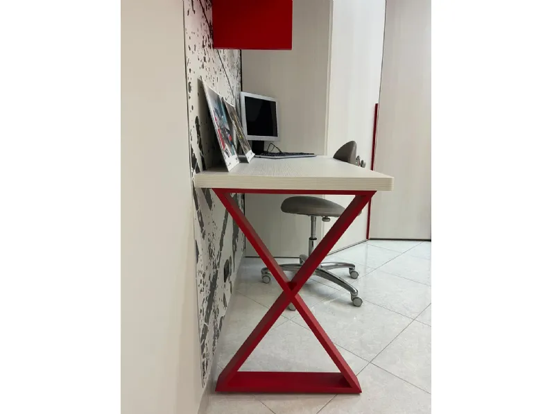 Cameretta in laccato opaco Moretti compact camerette scontata a PREZZI OUTLET